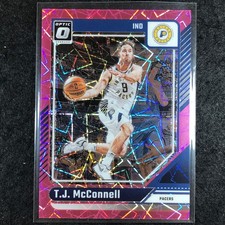2024-25 Donruss Optic T.J. MCCONNELL Base Pink Velocity 47/79 #67