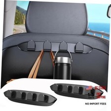 2 Pack Car Seat Hooks for Tesla Model Y Juniper Model 3 Highland Black