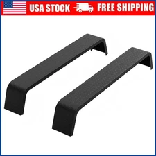 2PCS Tandem Axle Trailer Fenders 13"-15" Tires Car Hauler Cargo Utility Trailer