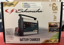 Schumacher Fully Automatic Battery Charger 6a Charge 3a Maintain Sc1357