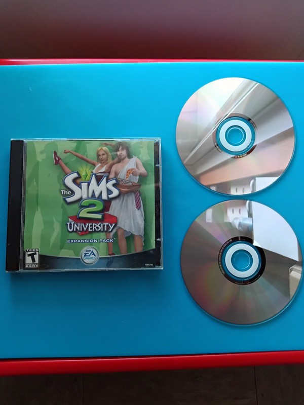 EA Games The Sims 2 University Expansion Pack PC Windows CD-ROM 2-Disc Set