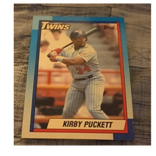 Topps 1985 Kirby Puckett #536 Minnesota Twins Rookie Tiffany Baseball Card