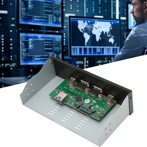 Usb Front Panel Hub 10Gbps 2 Usb A 2 Usb C Usb 3.1 Gen 2 4 Ports High Perf AM - Afbeelding 3 van 22