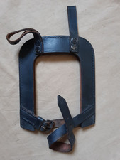 Porte pelle cuir noir soldat allemand WH 1939-1945