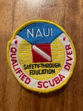 Naui Qaulified Scuba Diver Patch Safety Through Education