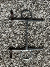 Twisted Full Cheek Single Joint Snaffle Bit 5” Centaur