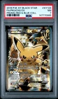 2016 POKEMON XY BLACK STAR PROMO RED & BLUE COLLECTION FULL ART/PIKACHU EX PSA 7