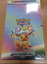 Pokemon Booster Bundle PrismatischeEntwicklungen Display Neu OVP
