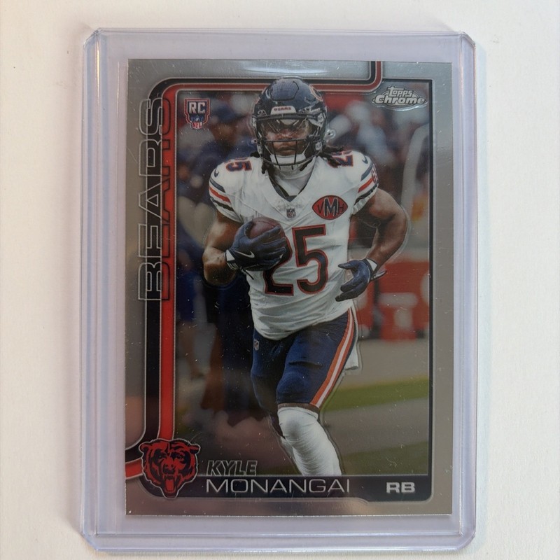 2025 Topps Chrome - Rookies Kyle Monangai #382 (RC)