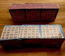 Bingo Cards - 6 Games - 1500 booklets New In Package - parties fundraiser event