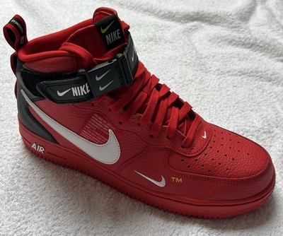 Nike Air Force 1 Mid Utility University Rot