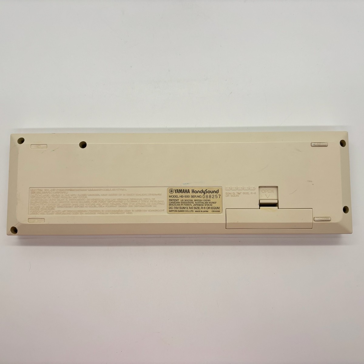 Yamaha HandySound HS-501☆1983年☆希少デッドストック Yamaha HandySound HS-500 Keyboard For Parts | eBay