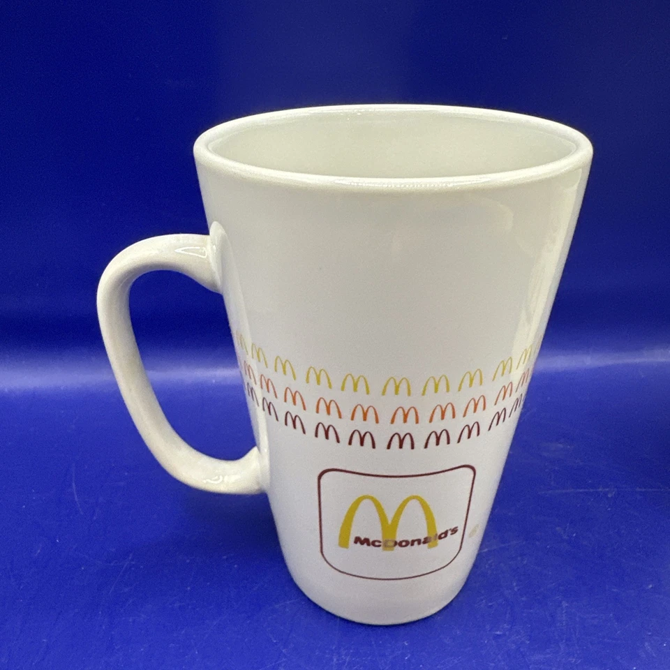 Lote Vintage de 2-McDonald's Cerâmica 4,5" de Altura Caneca de Café Fire King Caneca de Vidro - Imagem 4 de 4