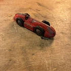 DINKY TOYS SPEED OF THE WIND RECORD CAR 23E RED BODY BLACK HUBS VINTAGE 1946-49