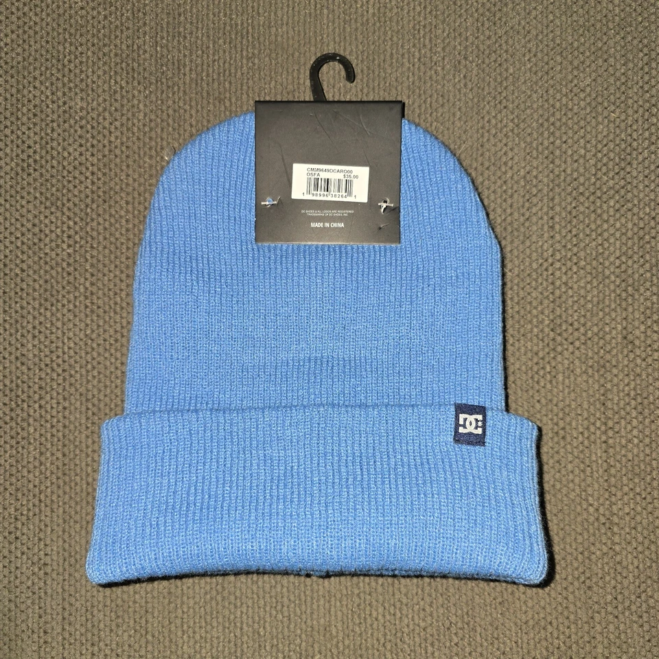 Pack de 2 gorros DCshoescoUSA AZUL Y AZUL MARINO Foto 3 de 4