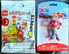 [2] The MUPPETS Lego Minifigure *RETIRED & ANIMAL MiniFigure by Just Play 