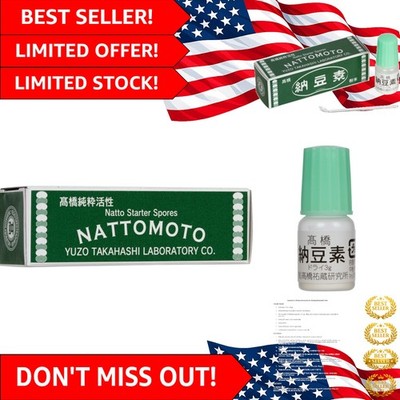 Authentic Japanese Natto Starter Spores - 100% Organic for Healthy Fermentation