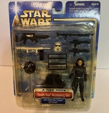 Star Wars SAGA 2002 Collection A New Hope Death Star Accessory Set Sealed