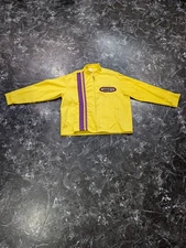 Original Vintage Wynns Racing Jacket Yellow Purple Pink Orange