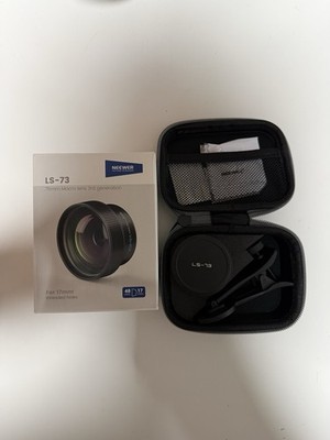 NEEWER LS-73 75mm Macro Phone Lens For iPhone with 17mm Threaded Clip