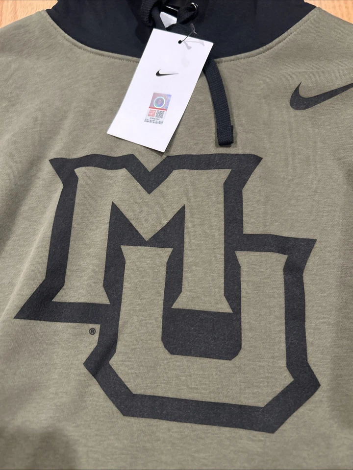 Nike NCAA Marquette Golden Eagles Club Fleece Hoodie Sz S NWT Basketball Men’s - Image 2 of 4