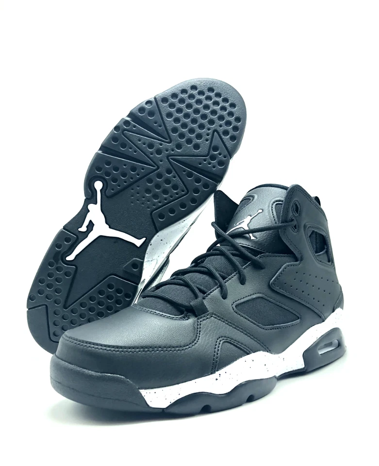 *NUEVO* Hombres NIKE Air Jordan Flight Club 91' Negro/Blanco (DC7329 001) 👍 Foto 2 de 4