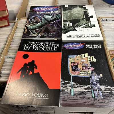 Astronauts In Trouble Graphic Novel Lot~Some Signed! Great Gift!