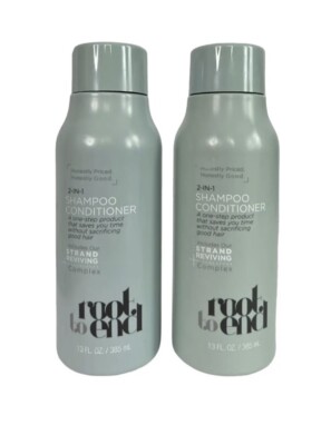 Root to End 2-In-1 Shampoo Conditioner*2 Pack*Free Shipping