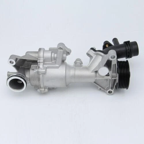 (NEW)Engine Water Coolant Pump For Mercedes Benz C300 2015-18 GLC300 2016-19 - Imagem 4 de 4