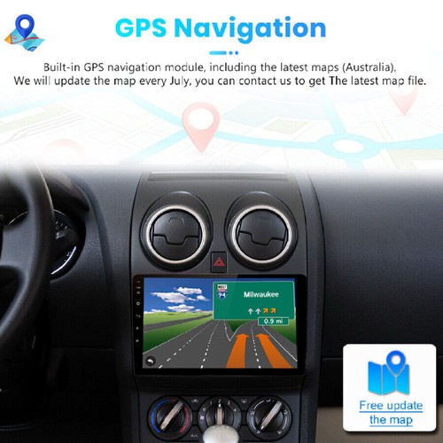 Für Nissan Qashqai J10 2007-2016 GPS Navi Autoradio Android 15 Bluetooth FM RDS - Bild 6 von 15