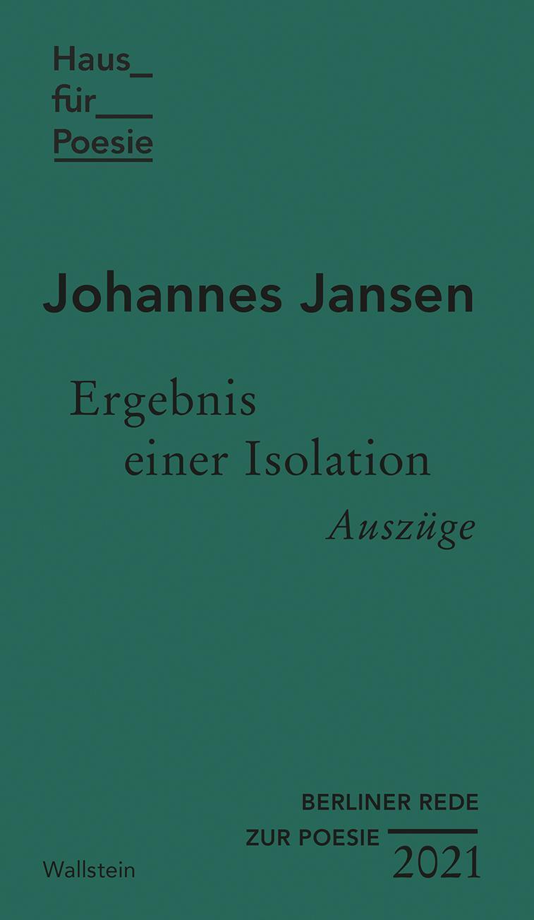 Thumbnail - Ergebnis Einer Isolation - Johannes Jansen - 9783835339422