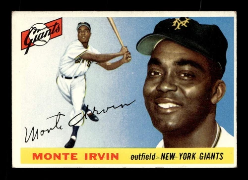 1955 Topps #100 Monte Irvin (HOF) VG-EX Baseball Card