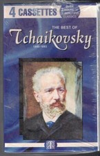 VINTAGE BEST OF TCHAIKOVSKY 1840-1893 MADACY 4 CASSETTE SET NEW SEALED