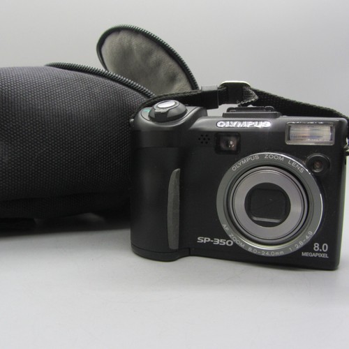 Olympus Digital Camera SP-350 8.0MP Black Tested