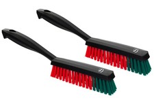 2x Vikan 450052 Interieurbürste Polsterbürste Teppichbürste Handbürste Handfeger