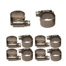 #6 Lined Worm Gear Clamp Works With Flexfab 3/8" silicone Heater Hose 5526-038