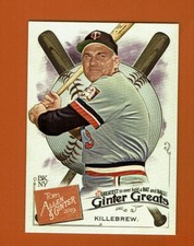2019 Topps Allen & Ginter Ginter Greats GG-22 Harmon Killebrew Minnesota Twins