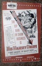 HIS MAJESTY O'KEEFE original 1954 movie pressbook BURT LANCASTER/JOAN RICE