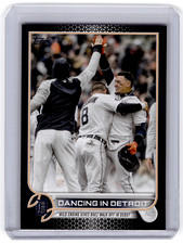 2022 Topps Black Parallel Dancing In Detroit /71 #US238