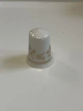 Coventry Cathedral Cross Of Nails Thimble | Bone China | Gold Trim