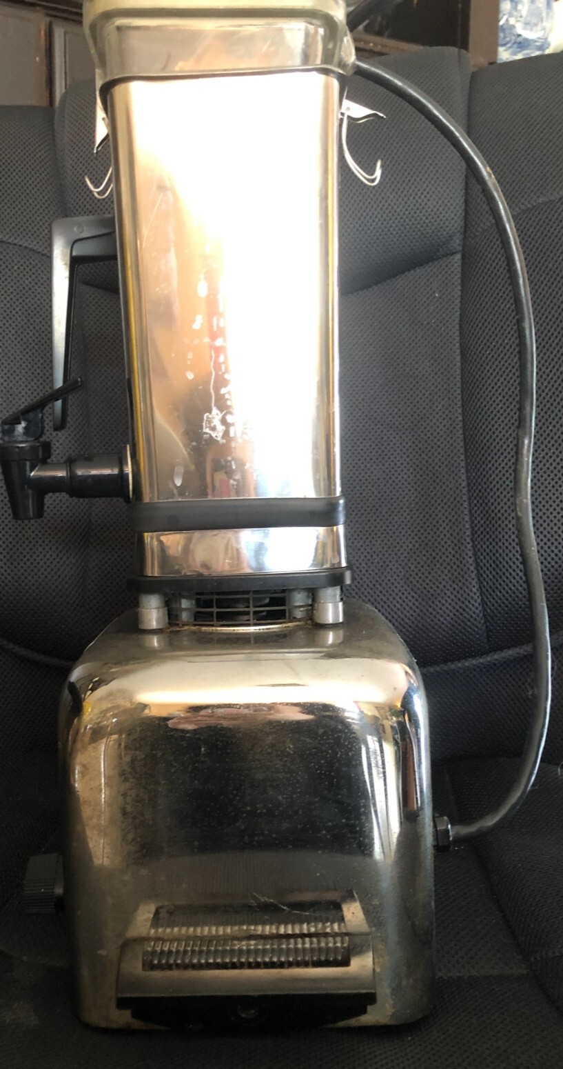 Vitamix Commercial Vita Mixer Maxi 4000 Stainless Steel Blender W/ Top 479044 eBay