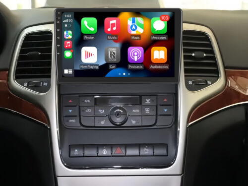 Radio estéreo GPS navegación Carplay para Jeep Grand Cherokee 2011-2013 Android 13.0 - Imagen 5 de 22