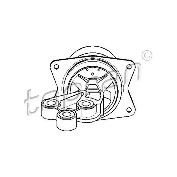 Topran Motorlager Vorne Links Hydrolager FüR Opel Signum Vectra C Caravan 194-image