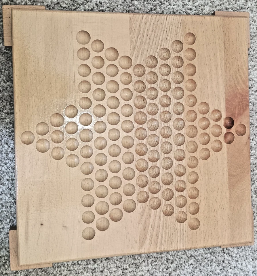 Canicas de vidrio a damas chinas The Oakmont Collection 2001 juego de mesa vintage Foto 3 de 4