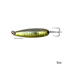 3oz 6" Fishing Spoons Treble Hook Jigging Casting Trolling Lures baits Rigs New