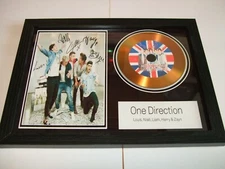 ONE DIRECTION    LIMITED EDITION SIGNED   AUTOGRAPH