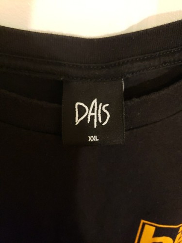 High Vis. Dais. "All That You Have To Do Is Ask" XXL Black T-Shirt. Double Sided - Picture 3 of 9