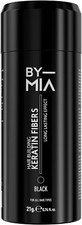 BY MIA Hair Building Keratin Fiber Black Long Lasting Effect Instant Volume 21gr