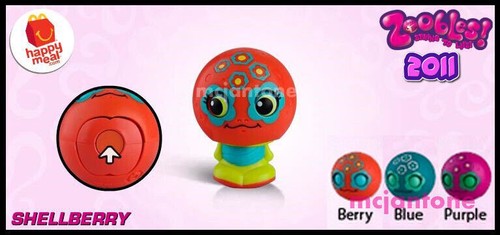 McDonald's 2011 o 2012 Zoobles Zooble Spinmaster Spring to Life TU ELECCIÓN Juguete - Imagen 26 de 45