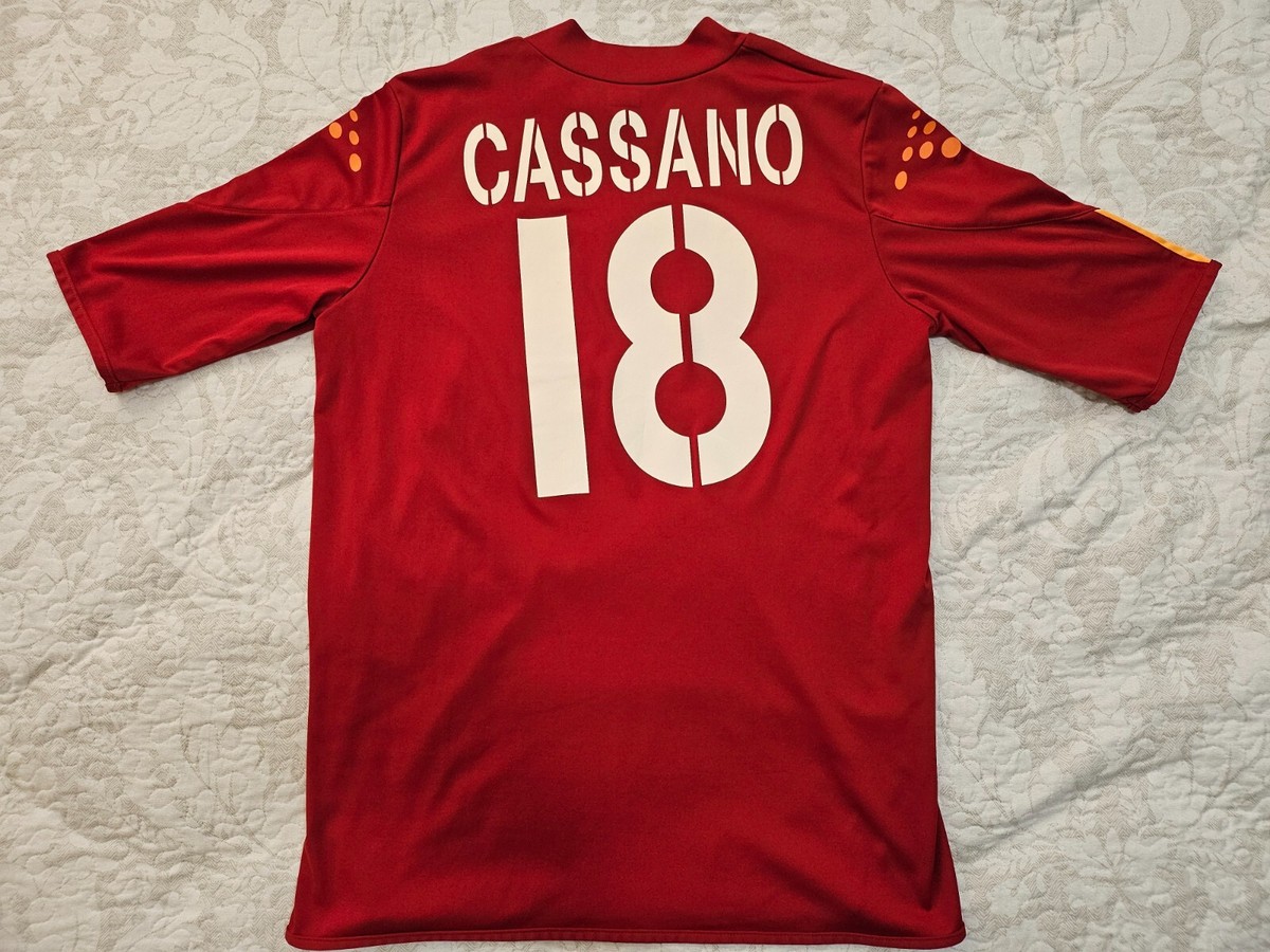 2004/2005 AS Roma Cassano Diadora Mazda Home Vintage Football